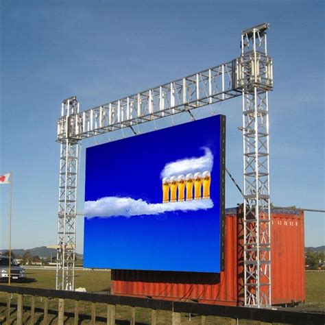 Outdoor 960 X 960mm Magnesium Light Weight Rental Led Display Led