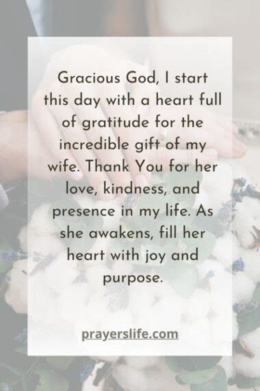 20 Powerful Good Morning Prayer For My Wife