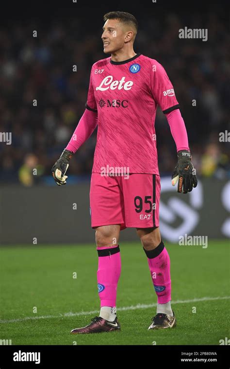 Naples Italy Mar Pierluigi Gollini Of Ssc Napoli During The