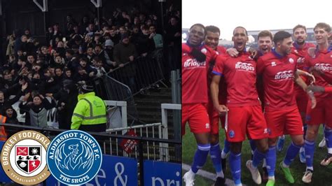 Limbs Galore And Crowd Drama At Hayes Lane Bromley Vs Aldershot Vlog