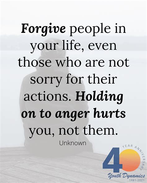 Be at Peace. Quotes on Anger and Forgiveness • Youth Dynamics | Mental ...