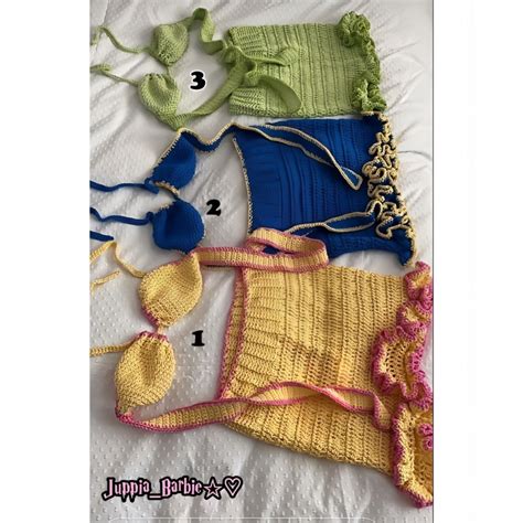Wool Bikini Set Including Camisole Mesh Skirt For Bathing And Traveling For Baby S Eyelids