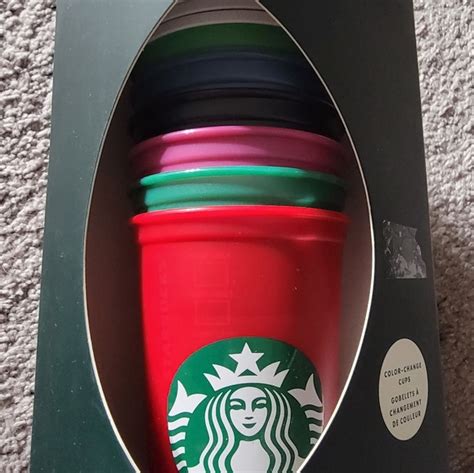 Starbucks Dining Qty Reusable Color Changing Starbucks Hot Cups Poshmark