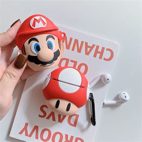 Funda De Auriculares De Mario Adecuada Para Huawei Freebuds 3 4 4E 4i