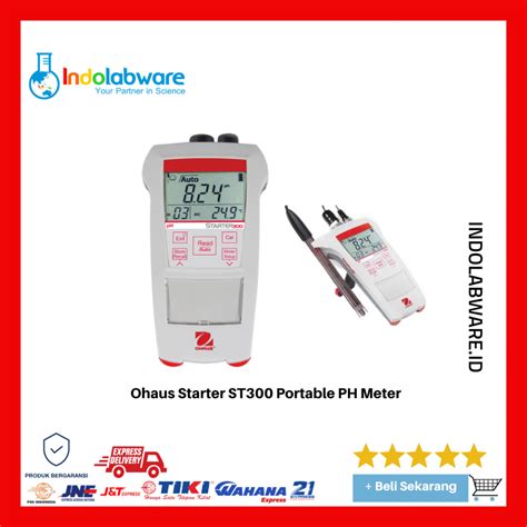 Ohaus Starter ST300 Portable PH Meter INDOLABWARE ID