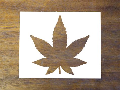 Printable Weed Stencil