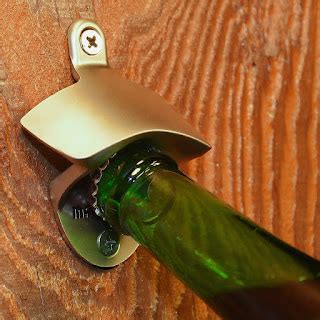 Mygreatfinds Magcap Wall Mounted Bottle Opener With Magnetic Catching