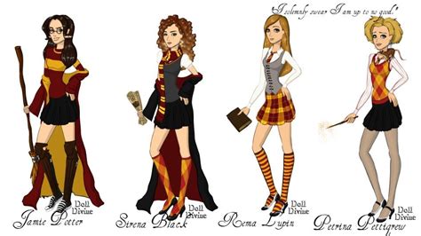 Genderbender Marauders Female Harry Potter Harry Potter Headcannons Harry Potter Anime