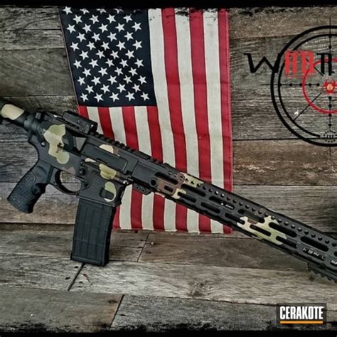 Ar 15 Rifle With A Custom Cerakote Finish By Shawn Cerakote