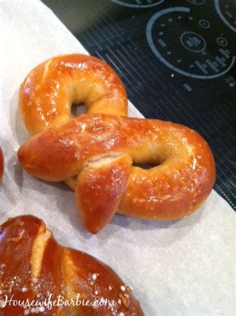 An American Housewife: Homemade Chewy Pretzels (with Lye water bath)