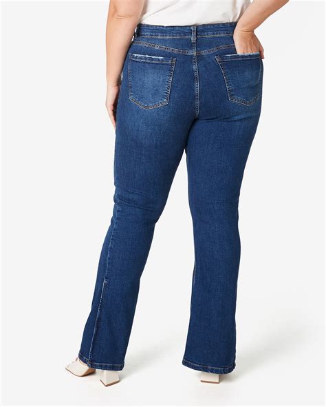 Riachuelo Cal A Jeans Plus Size Feminina Bootcut Denim M Dio Filipa