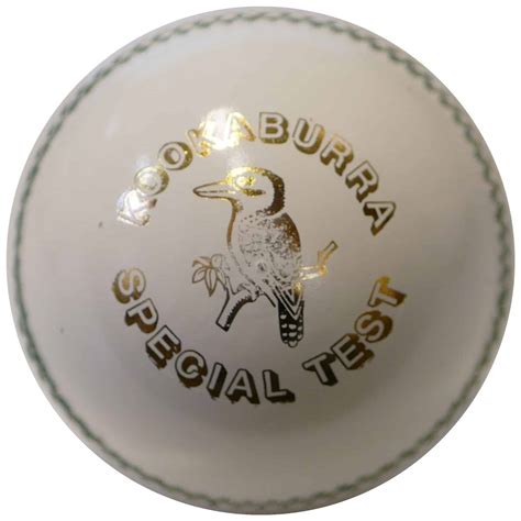 Special Test White Kookaburra Cricket Ball – Meulemans Cricket Centre