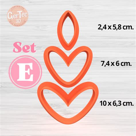 Archivo STL HOJAS SET CORTANTES COOKIE CUTTER SHEET Idea De