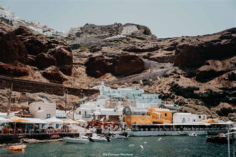 A Short Guide To The Splendid Ammoudi Bay Santorini The Common Wanderer