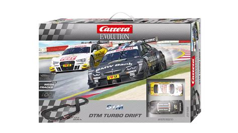 Carrera Evolution 25196 Coffret DTM Turbo Drift Slot Car Union