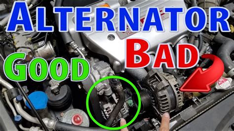 Acura Tsx Alternator Replacement Youtube