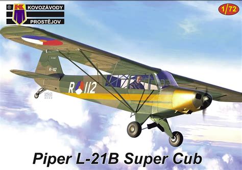 Kovozavody Prostejov KPM0340 Piper L 21B Super Cub 1 72 śmigłowe 1