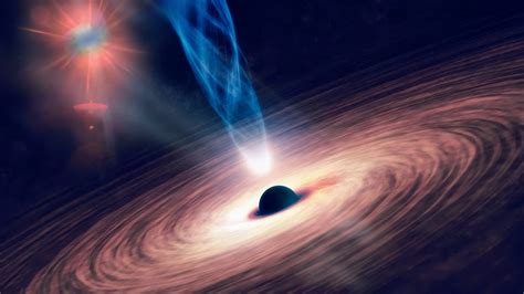 Runaway Black Hole Creates A Trail Of Stars