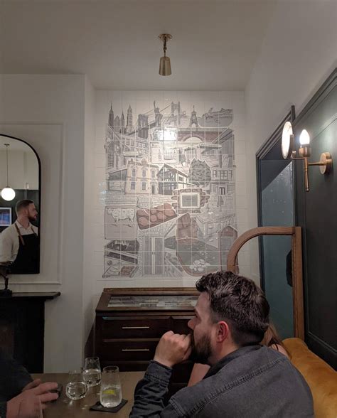 Upstairs at the Grill, Chester — Stef Woof | North-West Illustrator