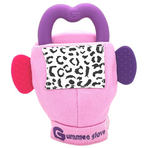 Gummee Deluxe Pack Gummee Glove Turquoise And Link N Teethe