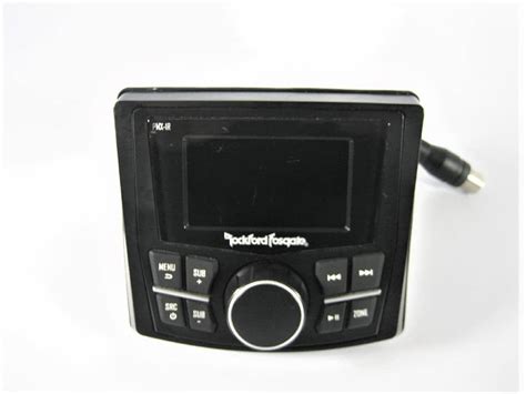 Rockford Fosgate Pmx Ir Punch Marine Wired Remote Display Tested