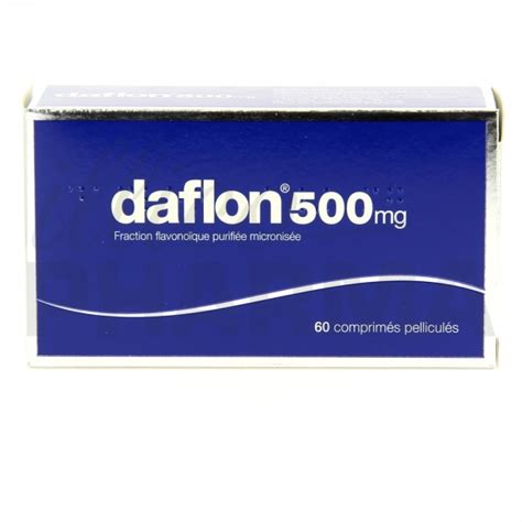 Daflon 500mg 60cpr - Pharmacie en ligne IllicoPharma