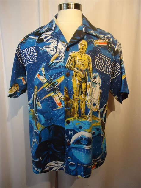 Star Wars Hawaiian Shirt Xlarge