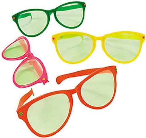 Jumbo Giant Sunglasses Set Of 12 Wacky Oversized Pairs