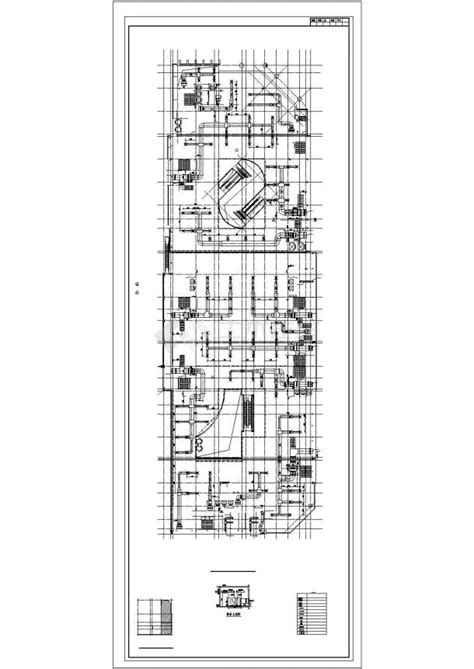 河南 某地高层商业楼空调通风及排烟系统设计施工图商业建筑土木在线