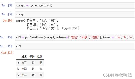 第三章2节 Pandas运用之常用数据dataframe照书本169 171页dataframe数据结构用 命令来返回所有列名