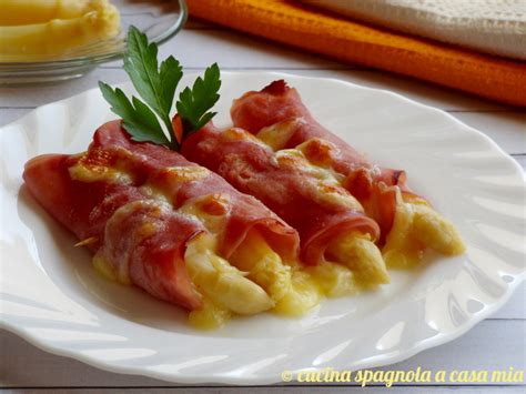 Involtini Di Prosciutto Con Asparagi E Formaggio Ricetta Facile