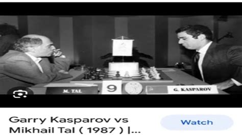 Garry Kasparov Vs Mikhail Tal Youtube