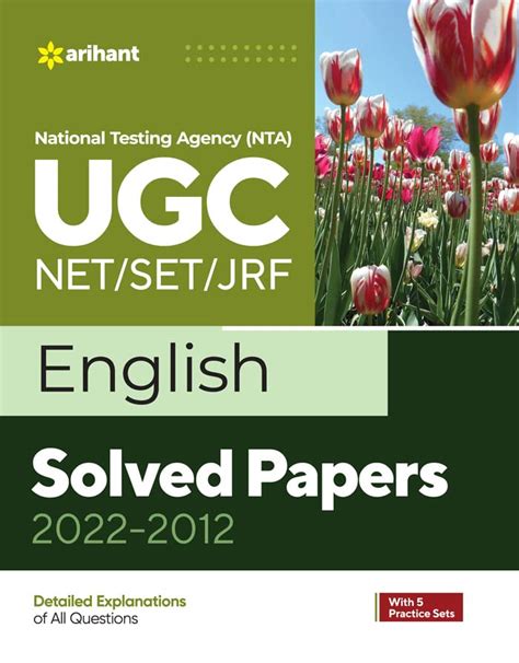 Urbanbae Arihant NTA UGC NET SET JRF English Solved Papers 2022 2012