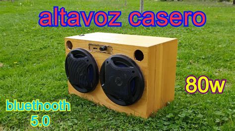 Como Hacer Un Altavoz Bluetooth Casero Especial 1000 SUBS YouTube