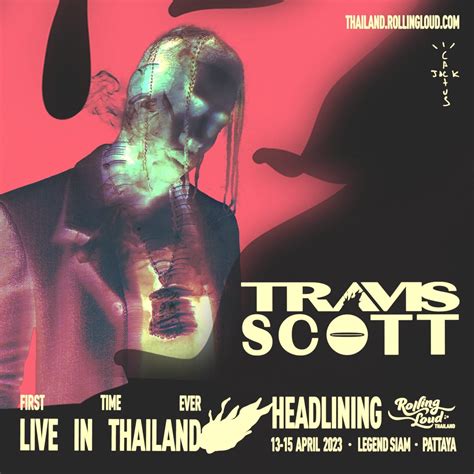 Travis Scott announced as headliner for Rolling Loud Thailand 2023 | LIFTED Asia