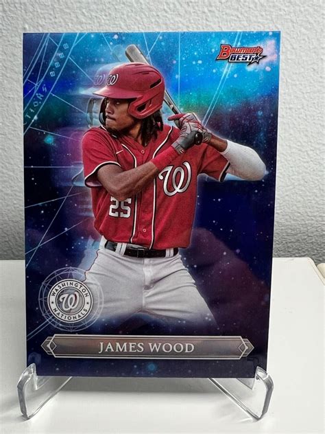 2023 Bowmans Best James Wood Astral Projections Prospect Nationals AP