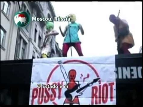 Grupo Punk Pussy Riots Lan A Nova M Sica Criticando Putin Youtube