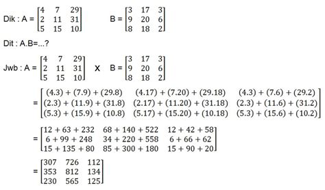 Rumus Mencari Perkalian Matriks Matematika Dasar Hot Sex Picture