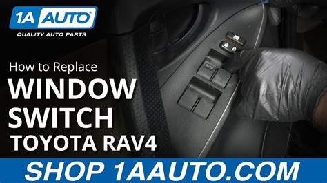 How To Replace Master Power Window Switch 05 16 Toyota Rav4 Youtube