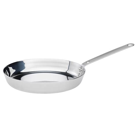 HEMKOMST frying pan, stainless steel, 11" - IKEA