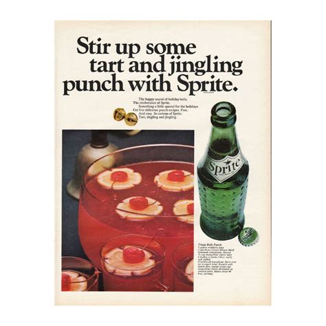 sprite soda pop vintage ad stir   tart