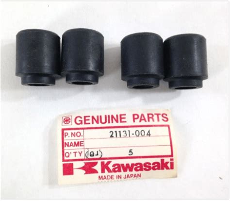 Nos Kawasaki Kz Kz Spark Plug Grommet Set Of