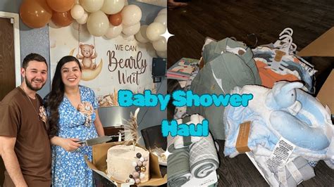 BABY SHOWER BABY SHOWER HAUL YouTube