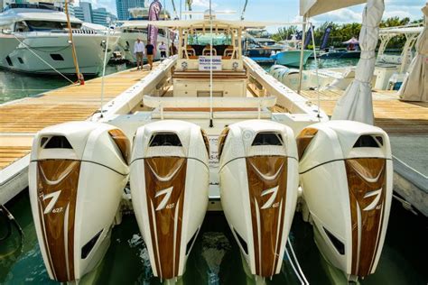 Miami International Boat Show Editorial Photo - Image of hobby, travel ...