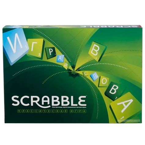 Настольная игра Mattel Scrabble Original