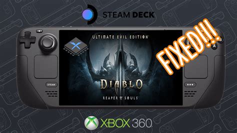 Diablo Ros Steam Deck Xenia Xbox Youtube