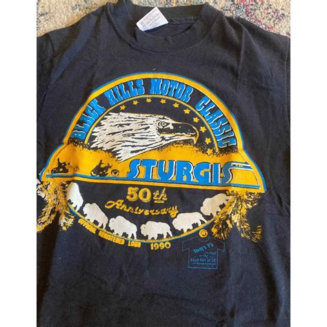 Vintage Harley Sturgis Th Anniversary T Shirt Gem