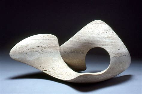 Novara Richard Erdman Studio Stone And Bronze Abstract Sculpture Of