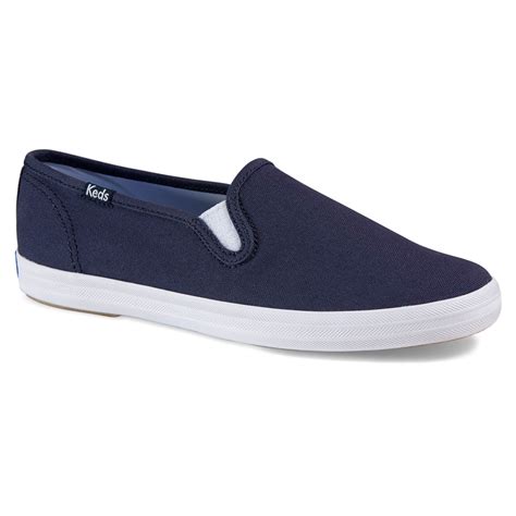 Keds Champion Oxford Slip On Canvas In Blue Lyst