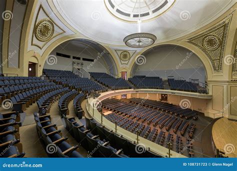 Foellinger Auditorium At The University Of Illinois Editorial Stock